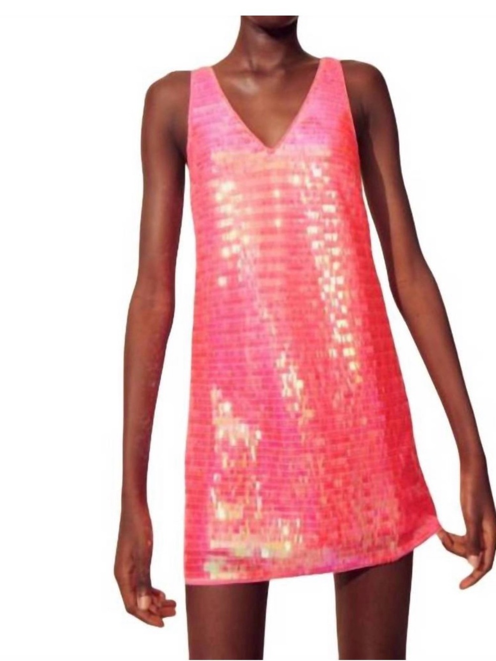 NEW SAYLOR dorah mini dress in pink